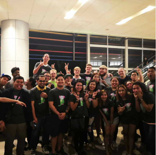 tawk.to team members spending time together