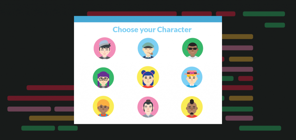 Personality Choose your character